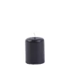 CASA Cilindro Vela Cilindrica Negro| Velas