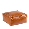 CASA Cognac Puf Marron| Pufs