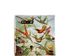 CASA Colibri Paquete De 20 Servilletas Multicolor| Servilletas