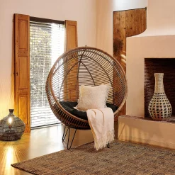 CASA Cozie Silla Lounge Natural| Sillones