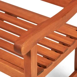 CASA Cros Banco Ancho Asiento: 131Cm| Bancos De Jardín