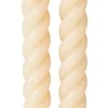 CASA Curl Velas Juego De 2 Beis| Velas