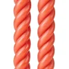 CASA Curl Velas Juego De 2 Rojo| Velas