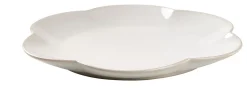 CASA Dahlia Flower Plato Blanco| Platos