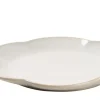 CASA Dahlia Flower Plato Blanco| Platos