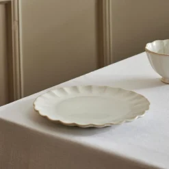 CASA Dahlia Plato Blanco| Platos