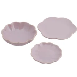 CASA Dahlia Plato Morado Claro| Platos