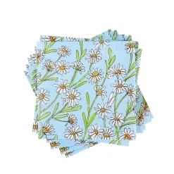 CASA Daisies Paquete De 20 Servilletas Varios Colores| Servilletas