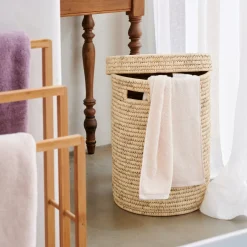CASA Doebie Cesta Para Colada Natural| Cesto De La Ropa