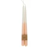 CASA Duo Vela Candelabro Vela Candelabro Varios Colores| Velas