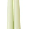 CASA Duo Velas Largas Juego De 2 Verde| Velas