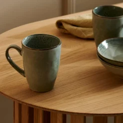 CASA Earth Lagoon Taza Con Asa Verde Claro| Tacitas