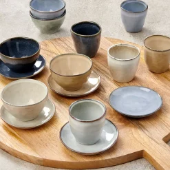 CASA Earth Marl Plato Crema| Platos