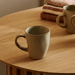 CASA Earth Marl Taza Con Asa Crema| Tacitas