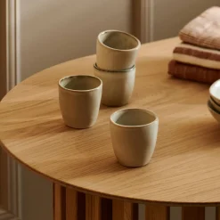 CASA Earth Marl Taza Crema| Tacitas