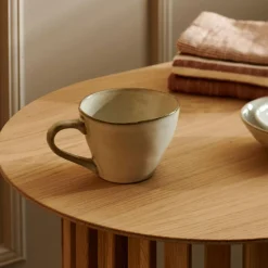 CASA Earth Marl Tazon Crema| Tacitas