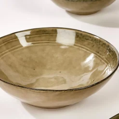 CASA Earth Sand Plato Hondo Marron Claro| Platos