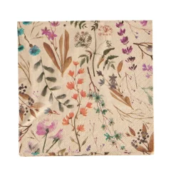 CASA Eco Dried Flower Paquete De 20 Servilletas Multicolor| Servilletas