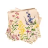 CASA Eco Floral Paquete De 20 Servilletas Varios Colores| Servilletas