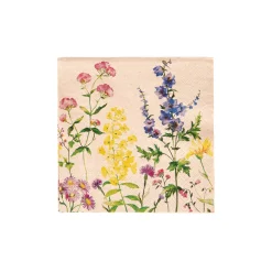 CASA Eco Floral Paquete De 20 Servilletas Varios Colores| Servilletas