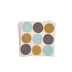 CASA Eco Tribal Paquete De 20 Servilletas Multicolor| Servilletas