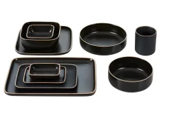 CASA Elements Plato Negro| Platos