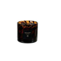 CASA Escape Black Oudh Vela Perfumada En Vaso Negro, Marron, Multicolor| Velas