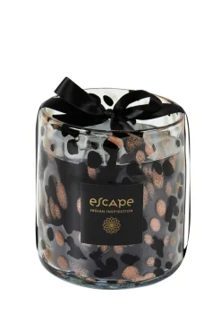 CASA Escape Indian Inspiration Vela Perfumada Xl Negro, Cobrizo, Multicolor| Velas