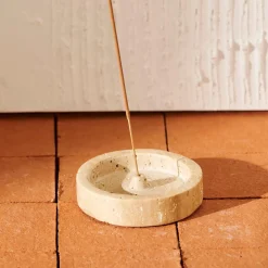 CASA Escape Soporte/Incienso Soporte/Incienso Travert Beis| Articulos Aromáticos