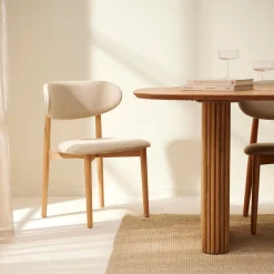 CASA Falco Silla De Comedor Beis| Sillas De Comedor