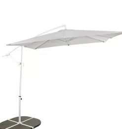 CASA Fiji Parasol Colgante Sin Pie Gris Claro| Parasoles