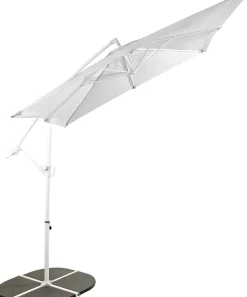 CASA Fiji Parasol Colgante Sin Pie Gris Claro| Parasoles