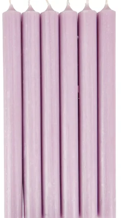 CASA Fina Velas Juego De 6 Morado Claro| Velas