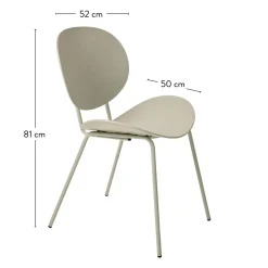 CASA Finn Silla De Comedor Menta| Sillas De Comedor