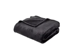 CASA Flanella Manta Gris Oscuro| Mantas