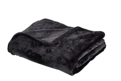 CASA Flanella Manta Gris Oscuro| Mantas