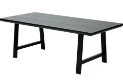 CASA Formax Mesa De Jardín Con Patas En A Negro| Mesas De Jardín