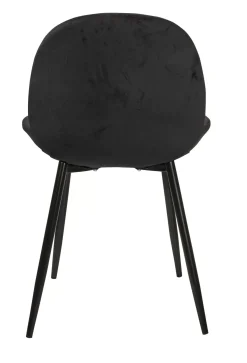 CASA Freyo Silla De Comedor Negro| Sillas De Comedor
