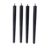 CASA Frida / Fray Set De 4 Patas Negro Negro| Sillas De Jardín