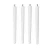 CASA Frida / Fray Set De 4 Patas Blanc Blanco| Sillas De Jardín