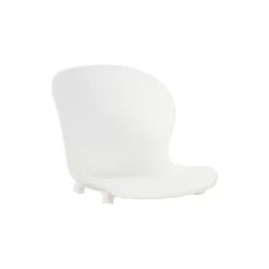CASA Frida Asiento: Blanco, Natural| Sillas De Jardín
