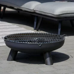 CASA Fuego Cuenco De Fuego Negro| Barbacoa