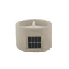 CASA Fuego Vela Led Solar Gris Claro| Velas Led