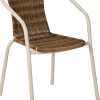 CASA Gerona Silla Apilable Arena + Natural| Sillas De Jardín