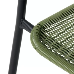CASA Gerona Silla Apilable Caqui| Sillas De Jardín