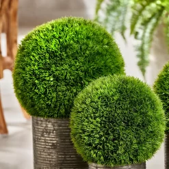 CASA Grass Bola De Hierba Artificial Verde| Plantas Artificiales