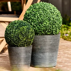 CASA Green Bola De Boj Artificial Verde| Plantas Artificiales