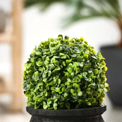 CASA Green Bola De Boj Artificial Verde| Plantas Artificiales