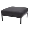 CASA Hanna Lounge Reposapies Negro, Natural| Conjuntos Lounge