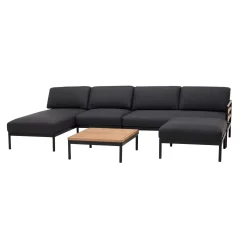 CASA Hanna Negro| Conjuntos Lounge